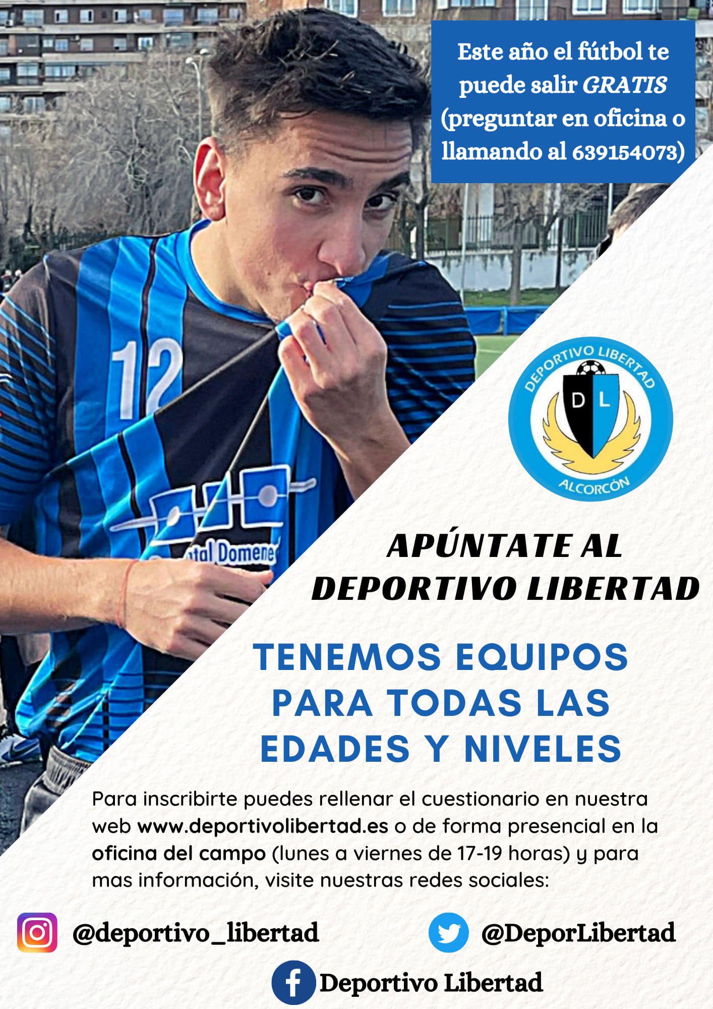 ¡Únete al Deportivo Libertad! ⚽